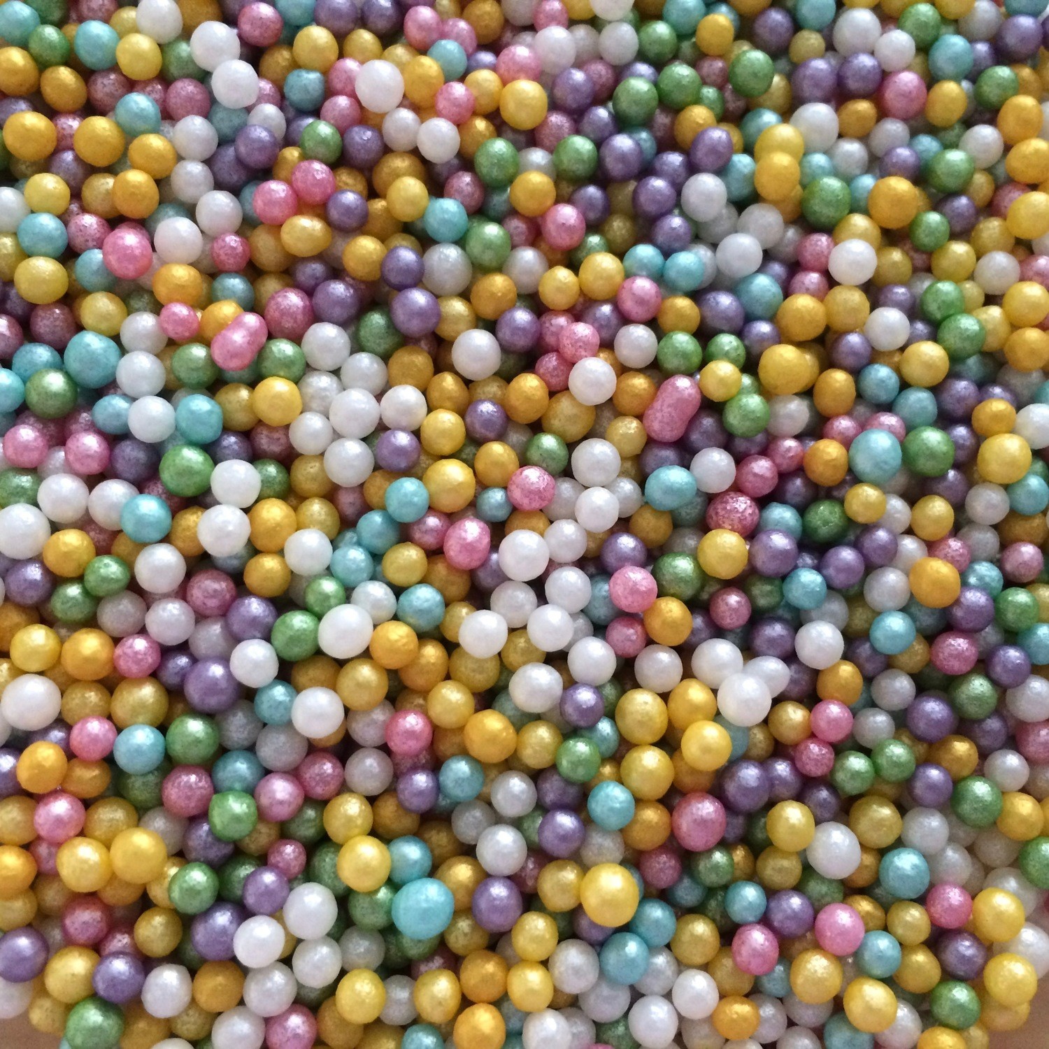 Pastel Pearls edible cake decorations sugar sprinkles