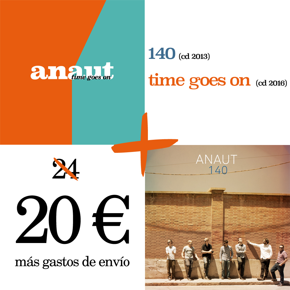 Pack oferta: CD "140" + CD "time goes on" 00000