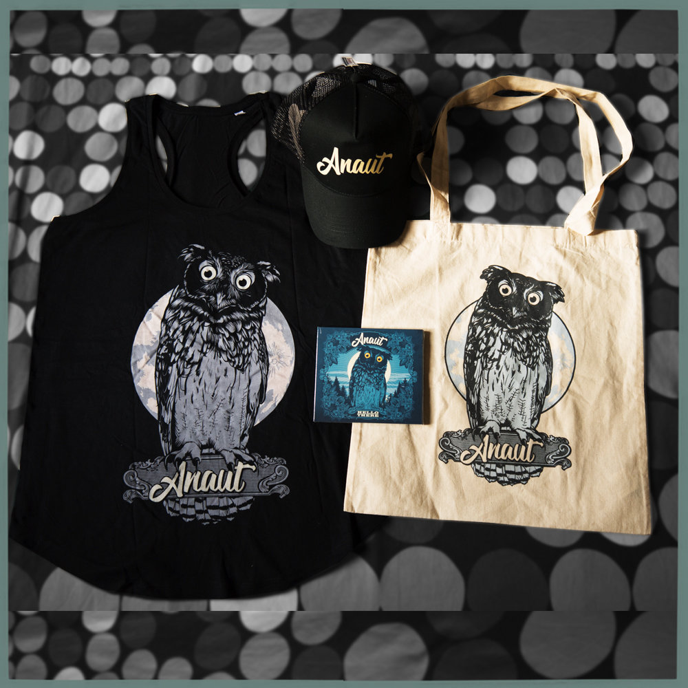OFERTA PACK "HELLO THERE" CD+CAMISETA (L o XL)+BOLSA+GORRA 00004