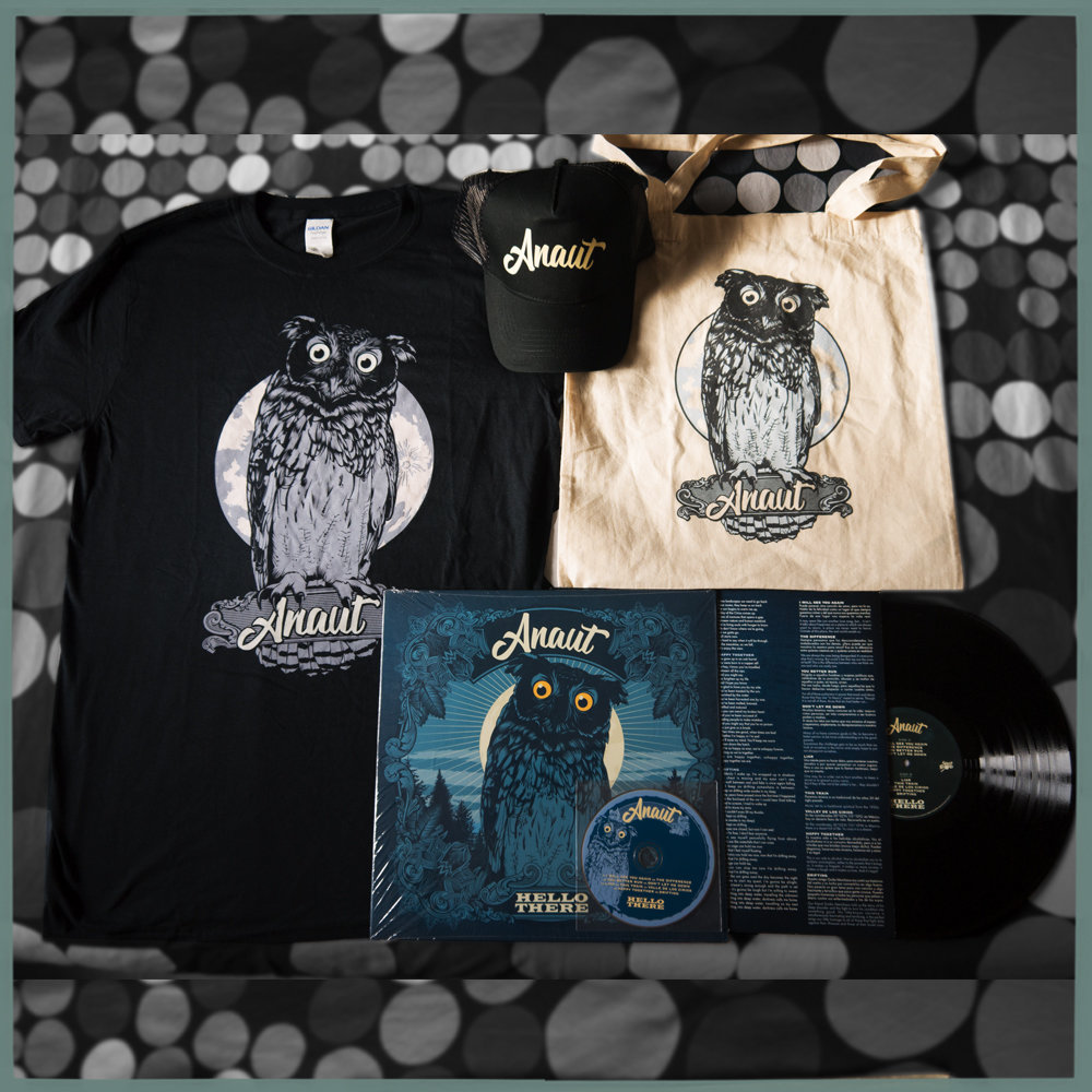 OFERTA PACK "HELLO THERE" LP+CAMISETA (L o XL)+BOLSA+GORRA 00005