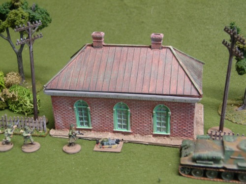 Urban Brick House Tin Roof Dormers