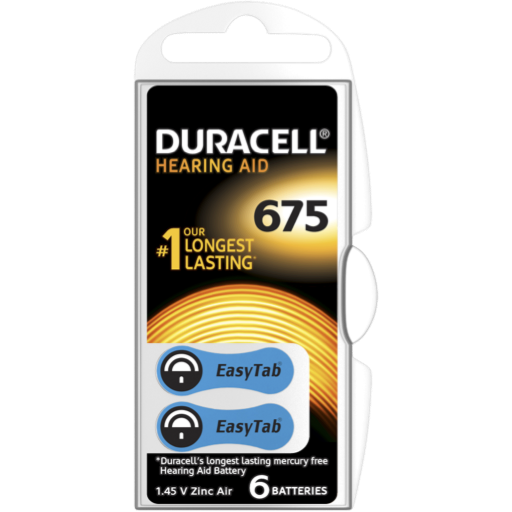 Blister a partir de 2,35€+IVA - 675 Hearing-Aid Duracell Blister a partir de 2,35€+IVA - 675 Hearing-Aid Duracell