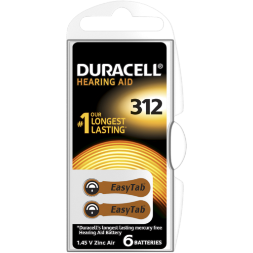 Blister a partir de 2,04€+IVA - 312 Hearing-Aid Duracell Blister a partir de 2,04€+IVA - 312 Hearing-Aid Duracell
