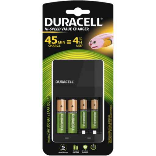 CEF27 Compacto cargador Duracell x 3 CEF27 Compacto cargador Duracell x 3