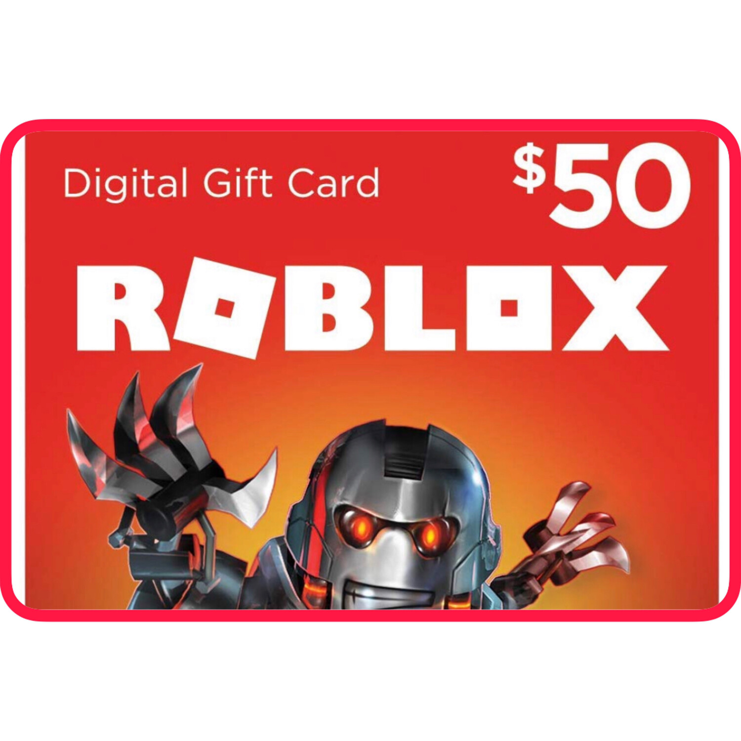 Roblox 50 Game Card 4500 Robux - roblox value card is robux real