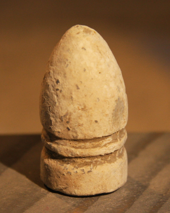 JUST ADDED ON 2/13 - GETTYSBURG - CULP'S HILL - .58 Caliber Confederate Gardner Bullet GRH-CPL69