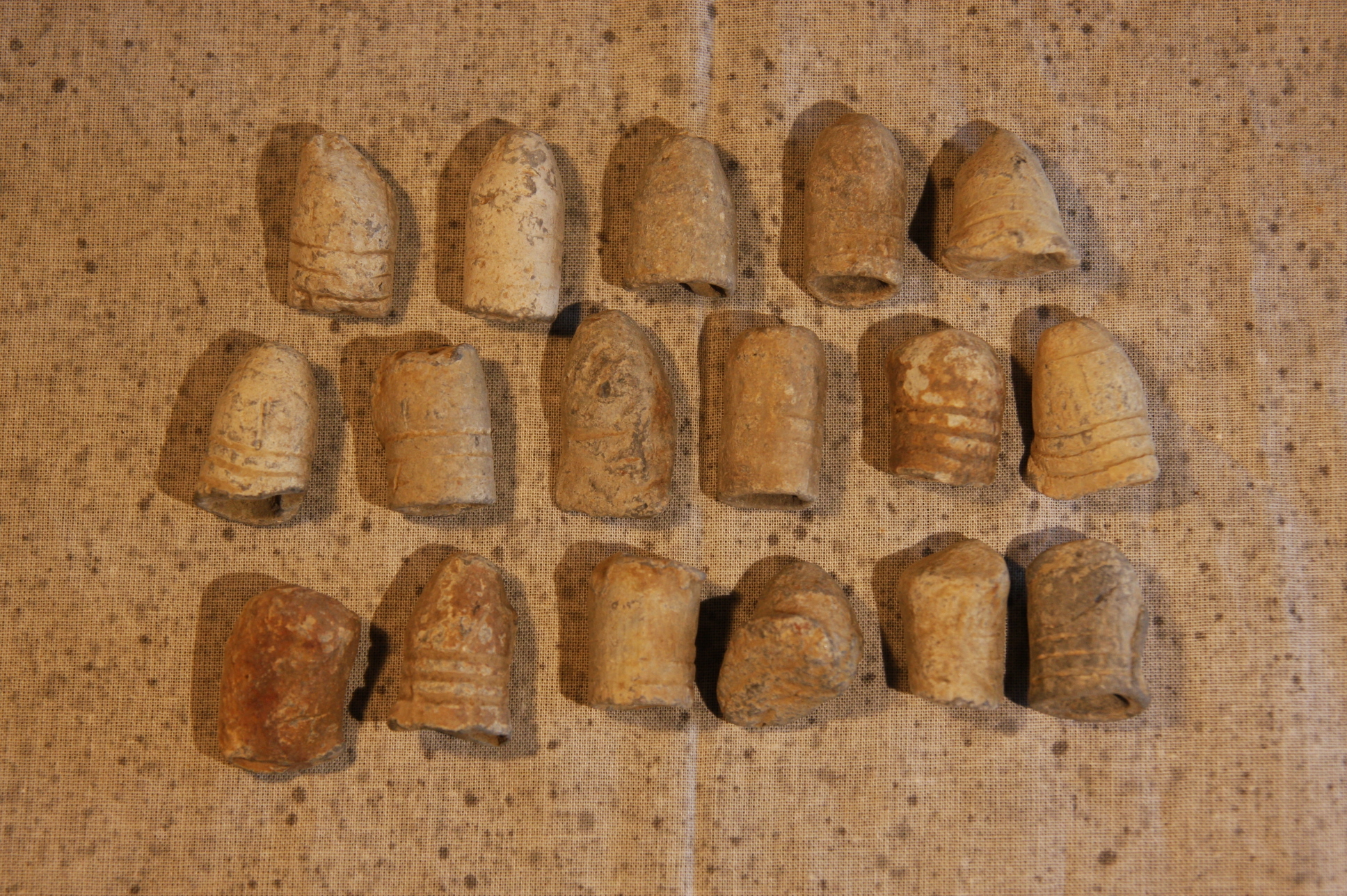 JUST ADDED ON 3/6 - BUY MORE THAN ONE FOR A DISCOUNT! - GETTYSBURG - THE JOHN'S FARM / PICKETT'S CHARGE / ROSENSTEEL COLLECTION - Fired Bullet - found by the Sanders Brothers 1930s-1950s Z-JFF