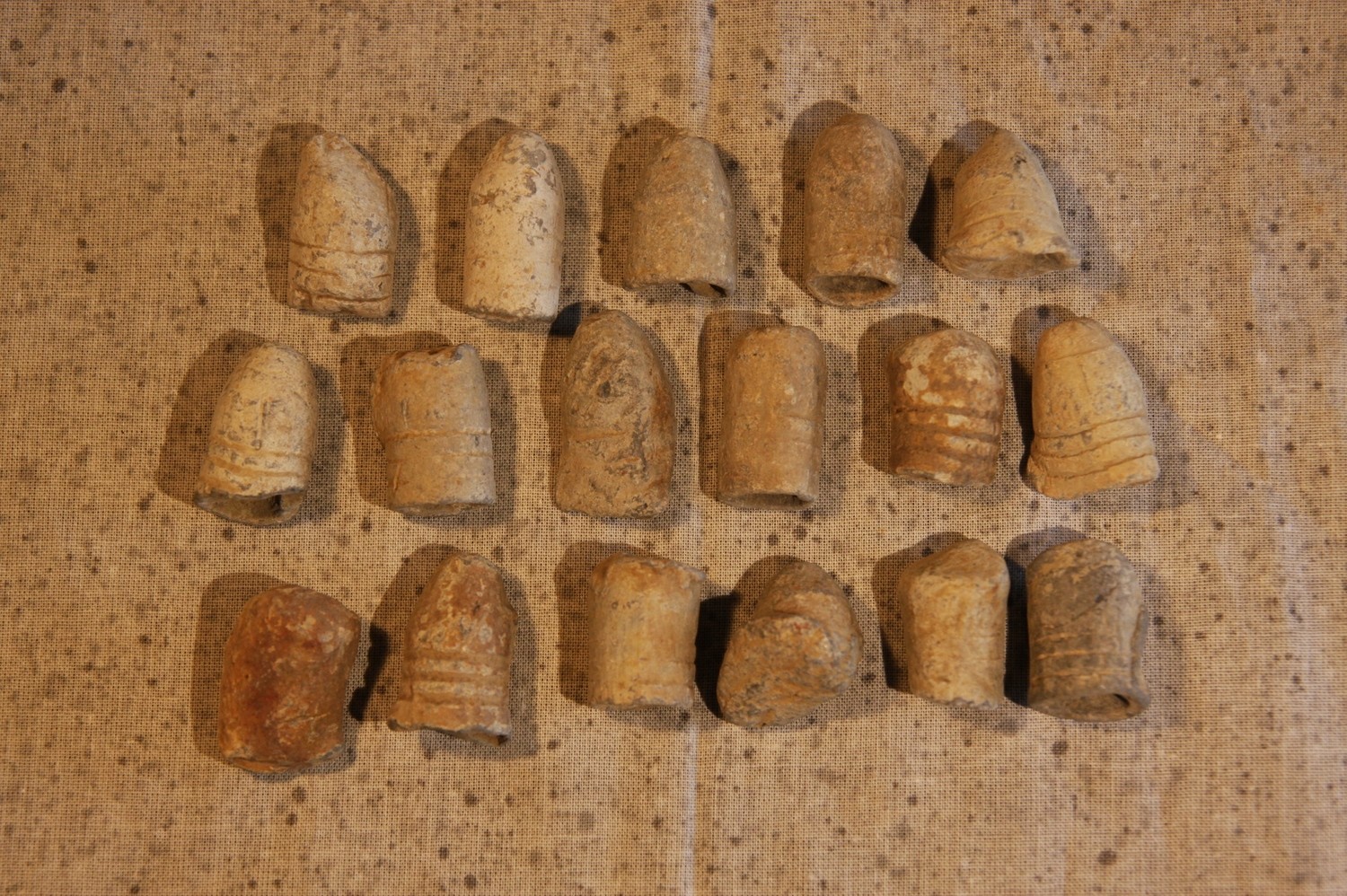 JUST ADDED ON 3/6 - BUY MORE THAN ONE FOR A DISCOUNT! - GETTYSBURG - THE JOHN'S FARM / PICKETT'S CHARGE / ROSENSTEEL COLLECTION - Fired Bullet - found by the Sanders Brothers 1930s-1950s JUST ADDED ON 3/6 - BUY MORE THAN ONE FOR A DISCOUNT! - GETTYSBURG - THE JOHN'S FARM / PICKETT'S CHARGE / ROSENSTEEL COLLECTION - Fired Bullet - found by the Sanders Brothers 1930s-1950s