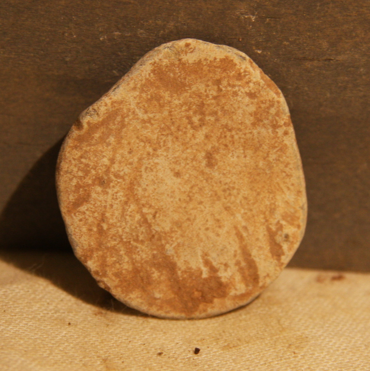 JUST ADDED ON 4/3 - THE BATTLE OF ANTIETAM / MILLER'S CORNFIELD - Flattened Lead - Poker Chip? - Found between 1975 and 1979 A-MC56