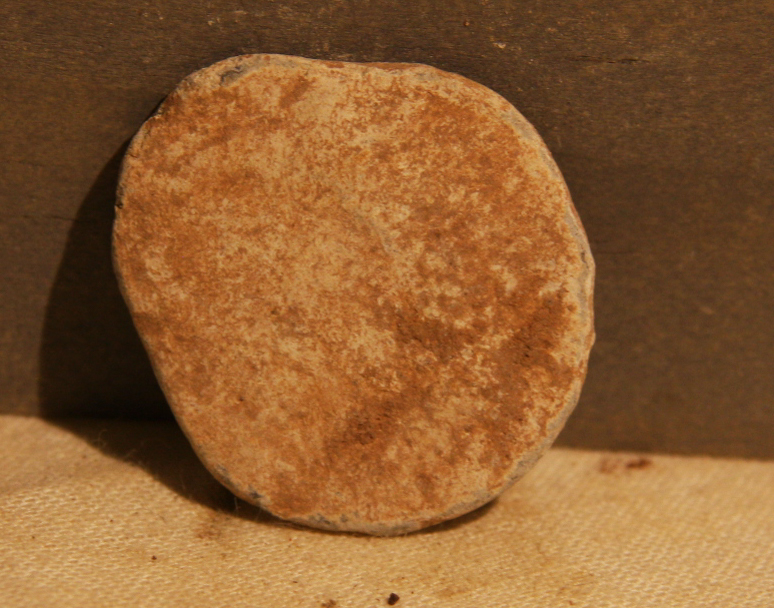 JUST ADDED ON 4/3 - THE BATTLE OF ANTIETAM / MILLER'S CORNFIELD - Flattened Lead - Poker Chip? - Found between 1975 and 1979