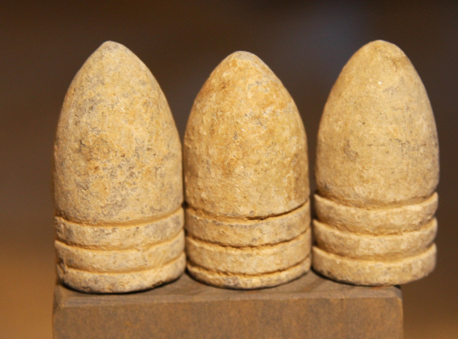 JUST ADDED ON 5/2 - THE BATTLE OF ANTIETAM - Six .58 Caliber Bullets including Four Rarer Machine Grooved with Original Collection Label