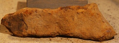 JUST ADDED ON 6/12 - THE BATTLE OF GETTYSBURG / EAST CAVALRY FIELD/ RUMMEL FARM - Long Artillery Shell Fragment recovered by Andy Keyser in the 1980s JUST ADDED ON 6/12 - THE BATTLE OF GETTYSBURG / EAST CAVALRY FIELD/ RUMMEL FARM - Long Artillery Shell Fragment recovered by Andy Keyser in the 1980s
