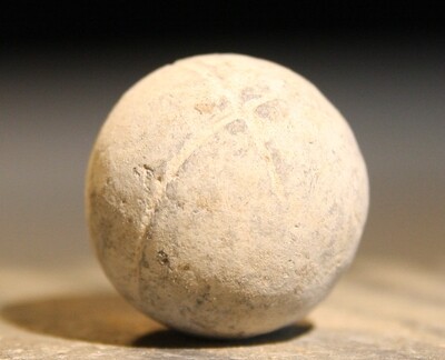 JUST ADDED ON 6/12 - THE BATTLE OF GETTYSBURG / EMMITSBURG ROAD JUST SOUTH OF THE POSITION HELD BY LAW'S BRIGADE - .69 Caliber Musket Ball with Soldier Carved JUST ADDED ON 6/12 - THE BATTLE OF GETTYSBURG / EMMITSBURG ROAD JUST SOUTH OF THE POSITION HELD BY LAW'S BRIGADE - .69 Caliber Musket Ball with Soldier Carved