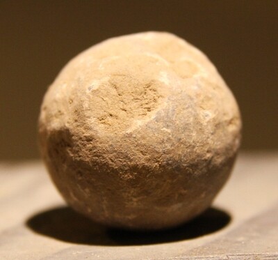 JUST ADDED ON 6/19 - ANTIETAM - POFFENBERGER WOODS / WENTWORTH MILITARY ACADEMY COLLECTION - .69 Caliber Musket Ball or Large Case Shot found in 1956 JUST ADDED ON 6/19 - ANTIETAM - POFFENBERGER WOODS / WENTWORTH MILITARY ACADEMY COLLECTION - .69 Caliber Musket Ball or Large Case Shot found in 1956