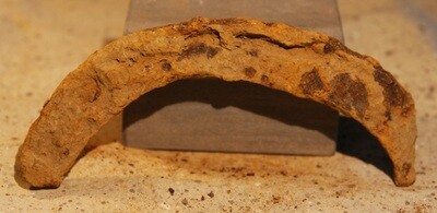 JUST ADDED ON 6/19 - THE BATTLE OF GETTYSBURG / EAST CAVALRY FIELD/ RUMMEL FARM - A Piece of a Horseshoe recovered by Andy Keyser in the 1980s JUST ADDED ON 6/19 - THE BATTLE OF GETTYSBURG / EAST CAVALRY FIELD/ RUMMEL FARM - A Piece of a Horseshoe recovered by Andy Keyser in the 1980s