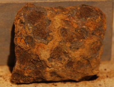 JUST ADDED ON 7/14 - THE BATTLE OF GETTYSBURG / EAST CAVALRY FIELD/ RUMMEL FARM - Small Artillery Shell Fragment recovered by Andy Keyser in the 1980s JUST ADDED ON 7/14 - THE BATTLE OF GETTYSBURG / EAST CAVALRY FIELD/ RUMMEL FARM - Small Artillery Shell Fragment recovered by Andy Keyser in the 1980s