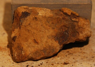 JUST ADDED ON 7/28 - THE BATTLE OF GETTYSBURG / EAST CAVALRY FIELD/ RUMMEL FARM - Small Artillery Shell Fragment recovered by Andy Keyser in the 1980s JUST ADDED ON 7/28 - THE BATTLE OF GETTYSBURG / EAST CAVALRY FIELD/ RUMMEL FARM - Small Artillery Shell Fragment recovered by Andy Keyser in the 1980s