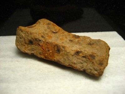 JUST ADDED ON 8/29 - BATTLE OF GETTYSBURG / WEST CONFEDERATE AVENUE (SEMINARY RIDGE) / ROSENSTEEL COLLECTION - Artillery Shell Fragment found by Ellwood Cullison JUST ADDED ON 8/29 - BATTLE OF GETTYSBURG / WEST CONFEDERATE AVENUE (SEMINARY RIDGE) / ROSENSTEEL COLLECTION - Artillery Shell Fragment found by Ellwood Cullison