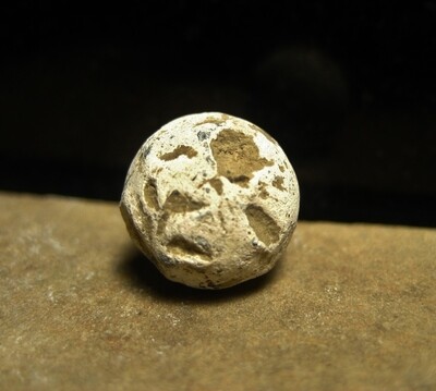 JUST ADDED ON 9/12 - BATTLE OF GETTYSBURG / PICKETT'S CHARGE / ROSENSTEEL COLLECTION - .54 Caliber Musket Ball or Case Shot found by John Cullison 1930-1960 JUST ADDED ON 9/12 - BATTLE OF GETTYSBURG / PICKETT'S CHARGE / ROSENSTEEL COLLECTION - .54 Caliber Musket Ball or Case Shot found by John Cullison 1930-1960