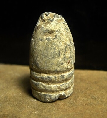 JUST ADDED ON 9/19 - BATTLE OF GETTYSBURG / PICKETT'S CHARGE / ROSENSTEEL COLLECTION - Fired .54 Caliber Bullet found by John Cullison 1930-1960 JUST ADDED ON 9/19 - BATTLE OF GETTYSBURG / PICKETT'S CHARGE / ROSENSTEEL COLLECTION - Fired .54 Caliber Bullet found by John Cullison 1930-1960