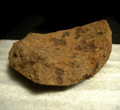 JUST ADDED ON 11/13- GETTYSBURG - HETH'S DIVISION / HERR'S RIDGE - ROSENSTEEL FAMILY - Large Fragment from a 12-Pound Spherical Artillery Shell JUST ADDED ON 11/13- GETTYSBURG - HETH'S DIVISION / HERR'S RIDGE - ROSENSTEEL FAMILY - Large Fragment from a 12-Pound Spherical Artillery Shell