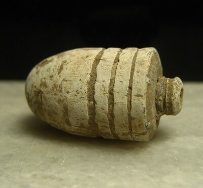JUST ADDED ON 12/4 - SOUTHWEST OF GETTYSBURG HOSPITAL / PICKETT'S CHARGE / ROSENSTEEL COLLECTION - Fired Type I William's Cleaner Bullet with Ram Rod Mark - includes Artifact at 777 Provenance Card JUST ADDED ON 12/4 - SOUTHWEST OF GETTYSBURG HOSPITAL / PICKETT'S CHARGE / ROSENSTEEL COLLECTION - Fired Type I William's Cleaner Bullet with Ram Rod Mark - includes Artifact at 777 Provenance Card