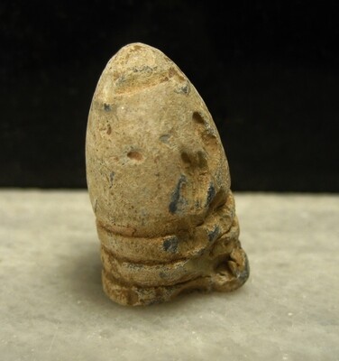 JUST ADDED ON 1/15 - GETTYSBURG - THE WHEATFIELD AREA - ROSENSTEEL FAMILY - Unusual Washington Arsenal Bullet - Appears to be Pulled/Misfired with Damage like it was Fired - Also has Teeth Marks JUST ADDED ON 1/15 - GETTYSBURG - THE WHEATFIELD AREA - ROSENSTEEL FAMILY - Unusual Washington Arsenal Bullet - Appears to be Pulled/Misfired with Damage like it was Fired - Also has Teeth Marks