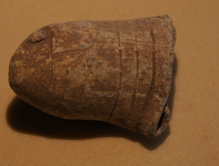JUST ADDED ON 10/22 - GETTYSBURG - CULP'S HILL / WOLF HILL AREA - Fired Bullet with Ram Rod Mark - Recovered by Ken Bream GR-CHW08