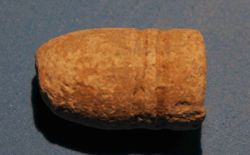 JUST ADDED ON 12/10 - GETTYSBURG - THE EMMITSBURG ROAD JUST SOUTH OF THE POSITION HELD BY LAW'S BRIGADE - Fired Confederate Gardner Bullet GR-MER14