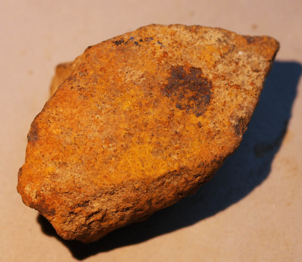 JUST ADDED ON 1/14 - GETTYSBURG - PICKETT'S CHARGE - Artillery Shell Fragment - The ROSENSTEEL COLLECTION - found by John Cullison 1930-1960
