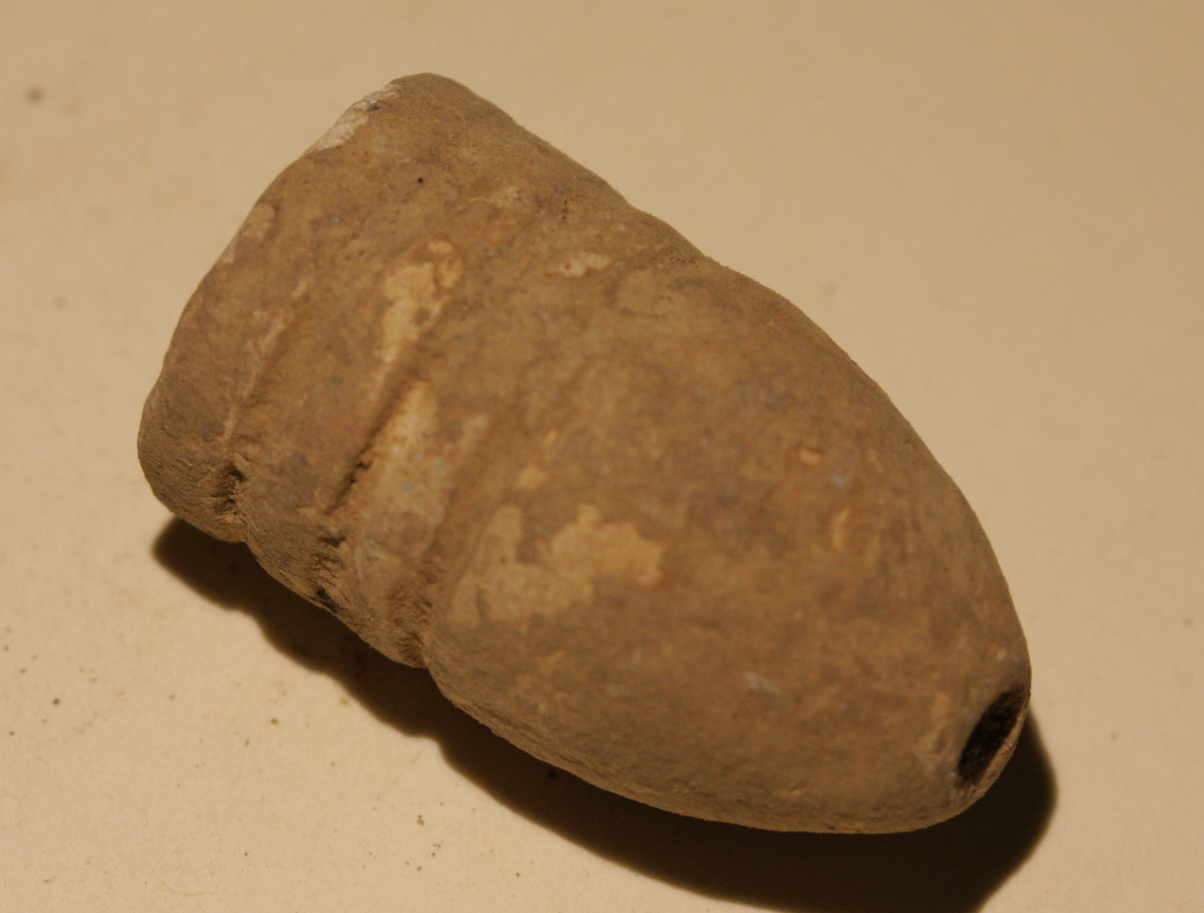 JUST ADDED ON 9/1 - GETTYSBURG - LITTLE ROUND TOP - ROSENSTEEL FAMILY - Pulled/Misfired Bullet GR-IRLRH21
