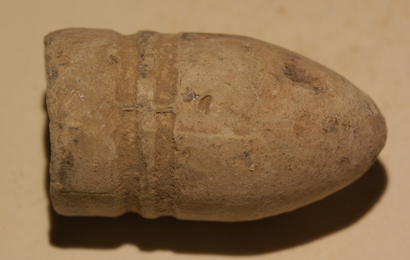 JUST ADDED ON 10/26 - RUDE'S HILL / 1862 CS SITE / 1864 BATTLE - Confederate Gardner Bullet WB-RH02