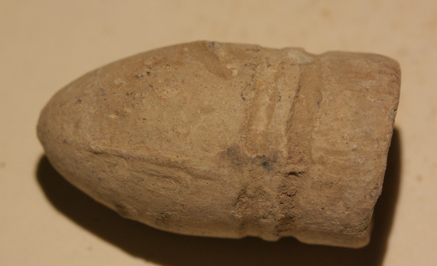JUST ADDED ON 10/26 - RUDE'S HILL / 1862 CS SITE / 1864 BATTLE - Confederate Gardner Bullet