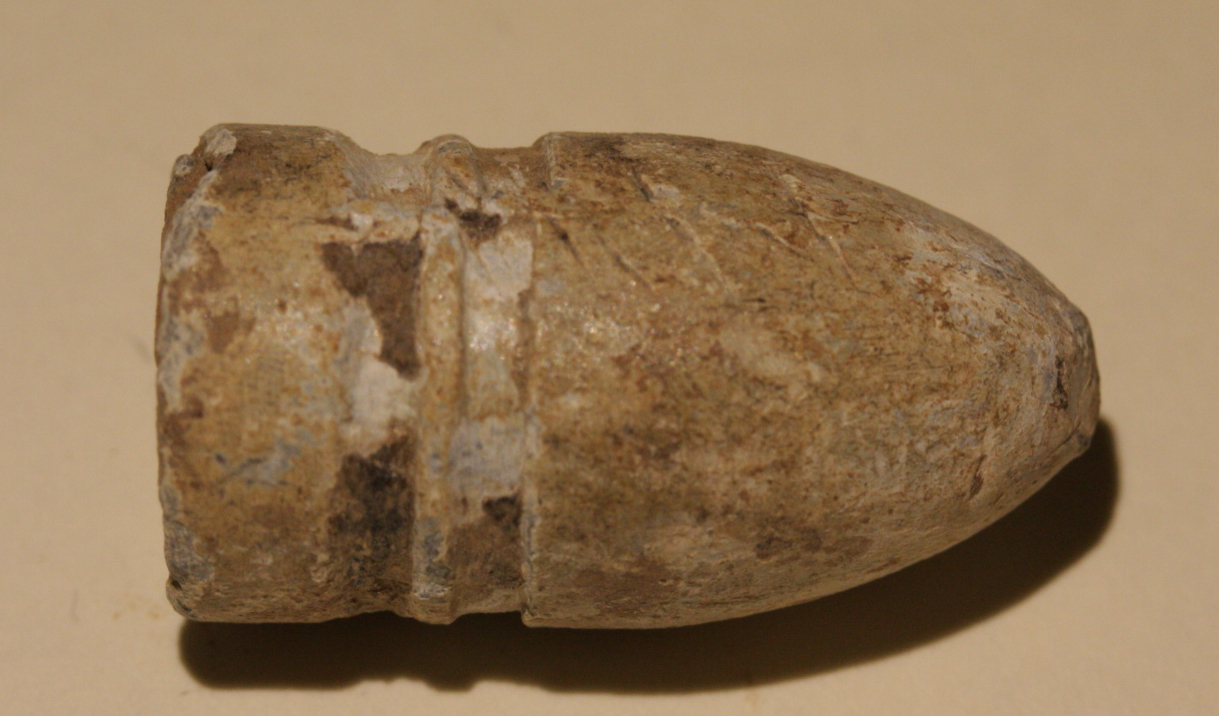 JUST ADDED ON 11/2 - GETTYSBURG / SOUTH CAROLINA CAMP / CHAMBERSBURG PIKE - .58 Caliber Confederate Gardner Bullet GR-CPSC01