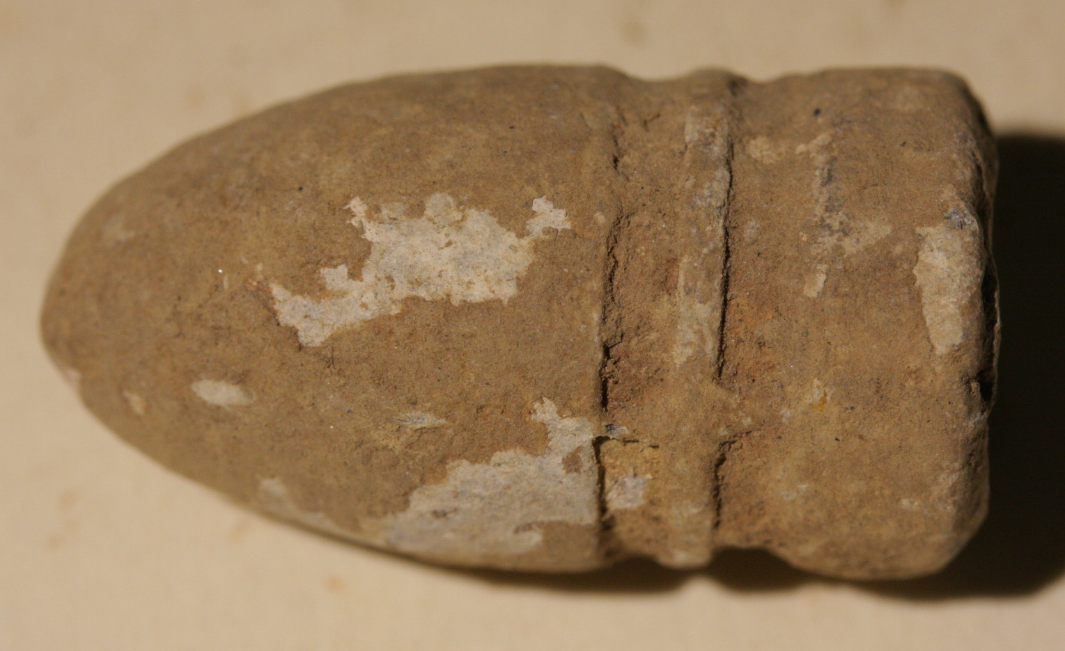 JUST ADDED ON 11/2 - GETTYSBURG - AREA BETWEEN THE WHEATFIELD AND THE LOOP - ROSENSTEEL FAMILY - Dropped Confederate Gardner Bullet GR-IRWLPH21