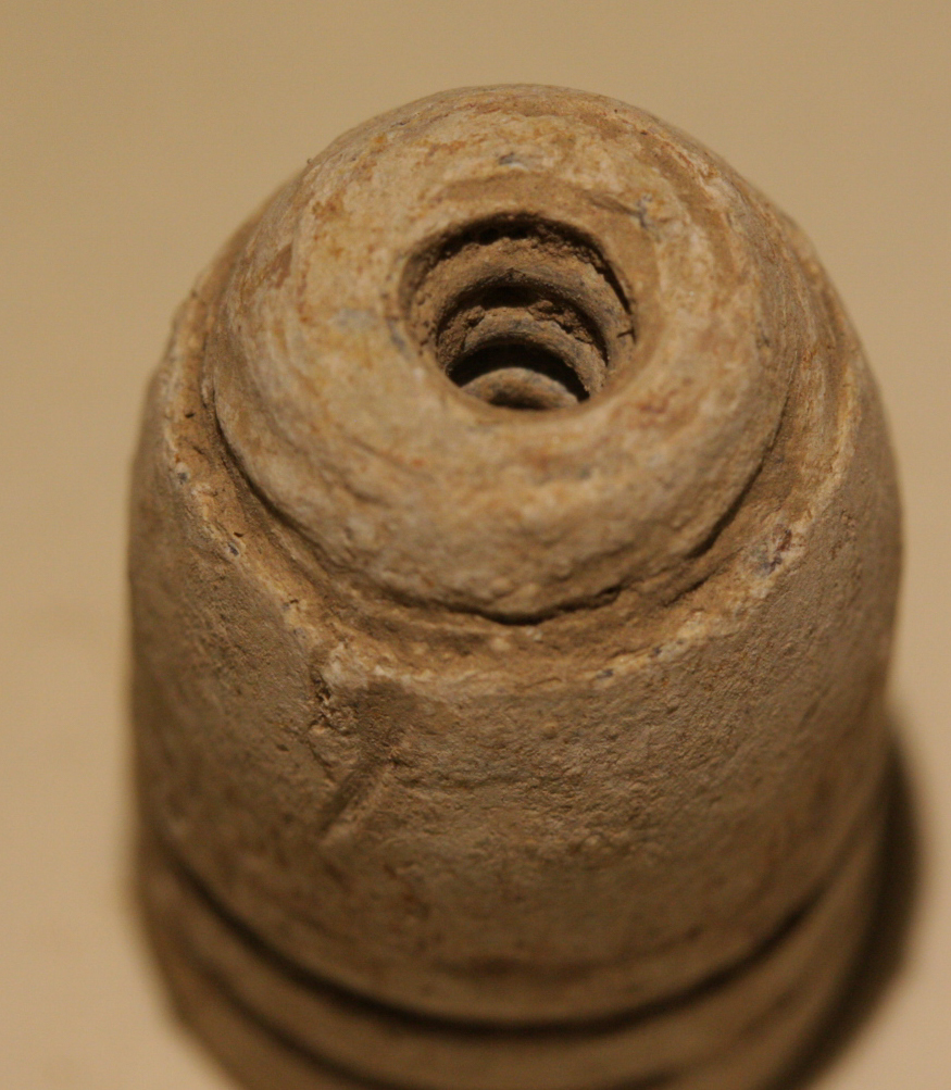 JUST ADDED ON 11/16 - THE BATTLE OF MONOCACY / AREA NE OF BLOCK HOUSE HILL - A Pulled/Misfired Bullet Recovered in 1970 - from a Relic Hunter's Old Boxed Collection EG-MCYX03