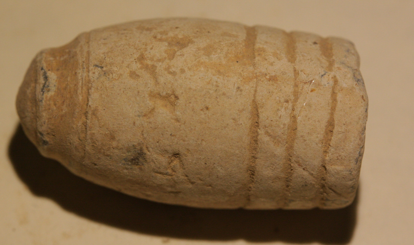 JUST ADDED ON 11/21 - THE BATTLE OF CROSS KEYS / THE BLUFF / JACKSON'S VALLEY CAMPAIGN - .58 Bullet with Unusual Mark on the Nose WB-CKB12