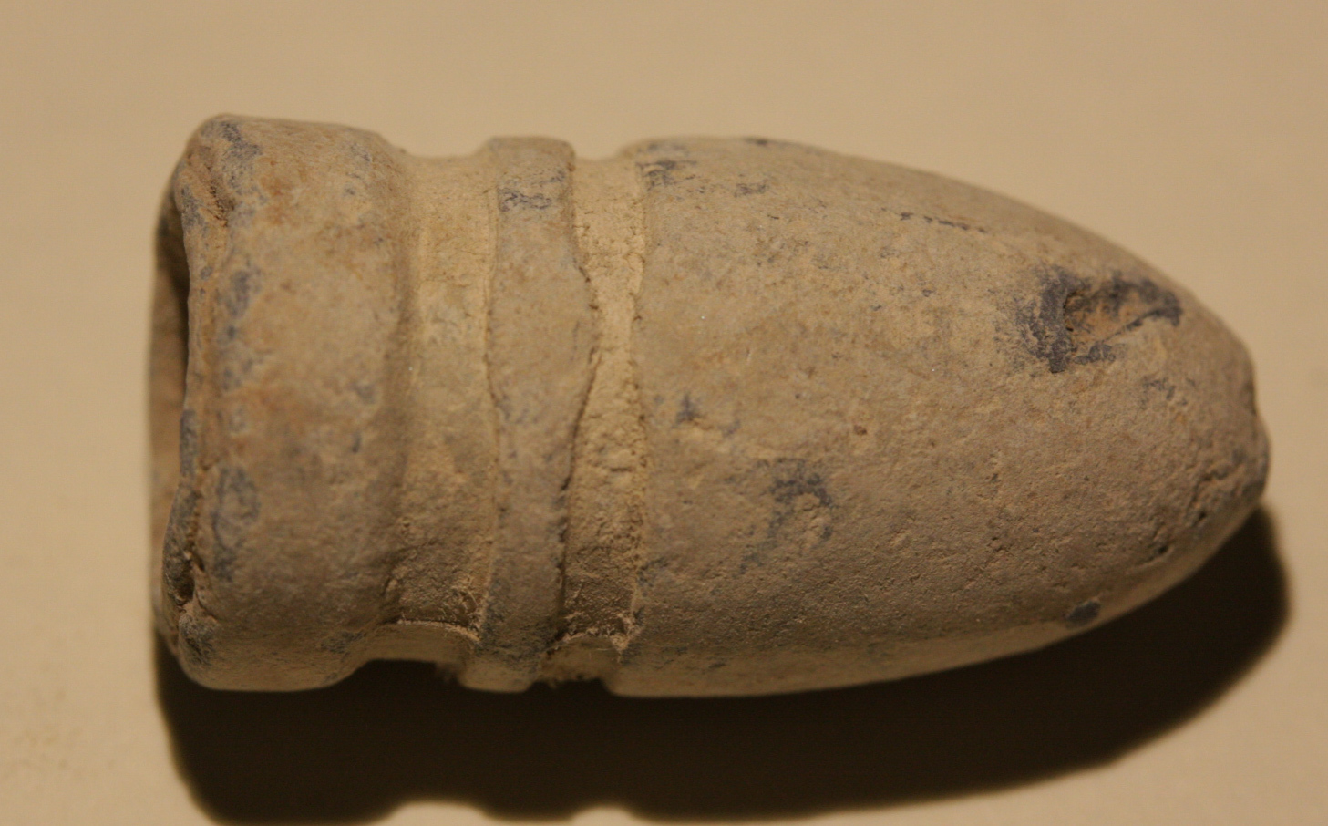 JUST ADDED ON 11/21 - GETTYSBURG / EMMITSBURG ROAD / AREA OF EXTREME RIGHT FLANK OF THE CONFEDERATE ARMY - Confederate .54 Caliber Gardner Bullet