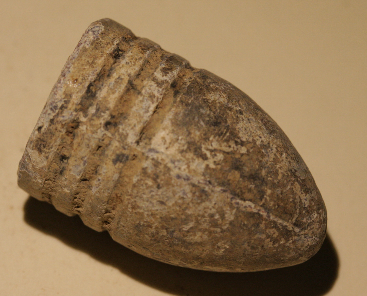 JUST ADDED ON 11/30 - GETTYSBURG - THE JOHN'S FARM / PICKETT'S CHARGE / ROSENSTEEL COLLECTION - .69 Caliber Bullet - found by the Sanders Brothers 1930s-1950s GR-JFRH08