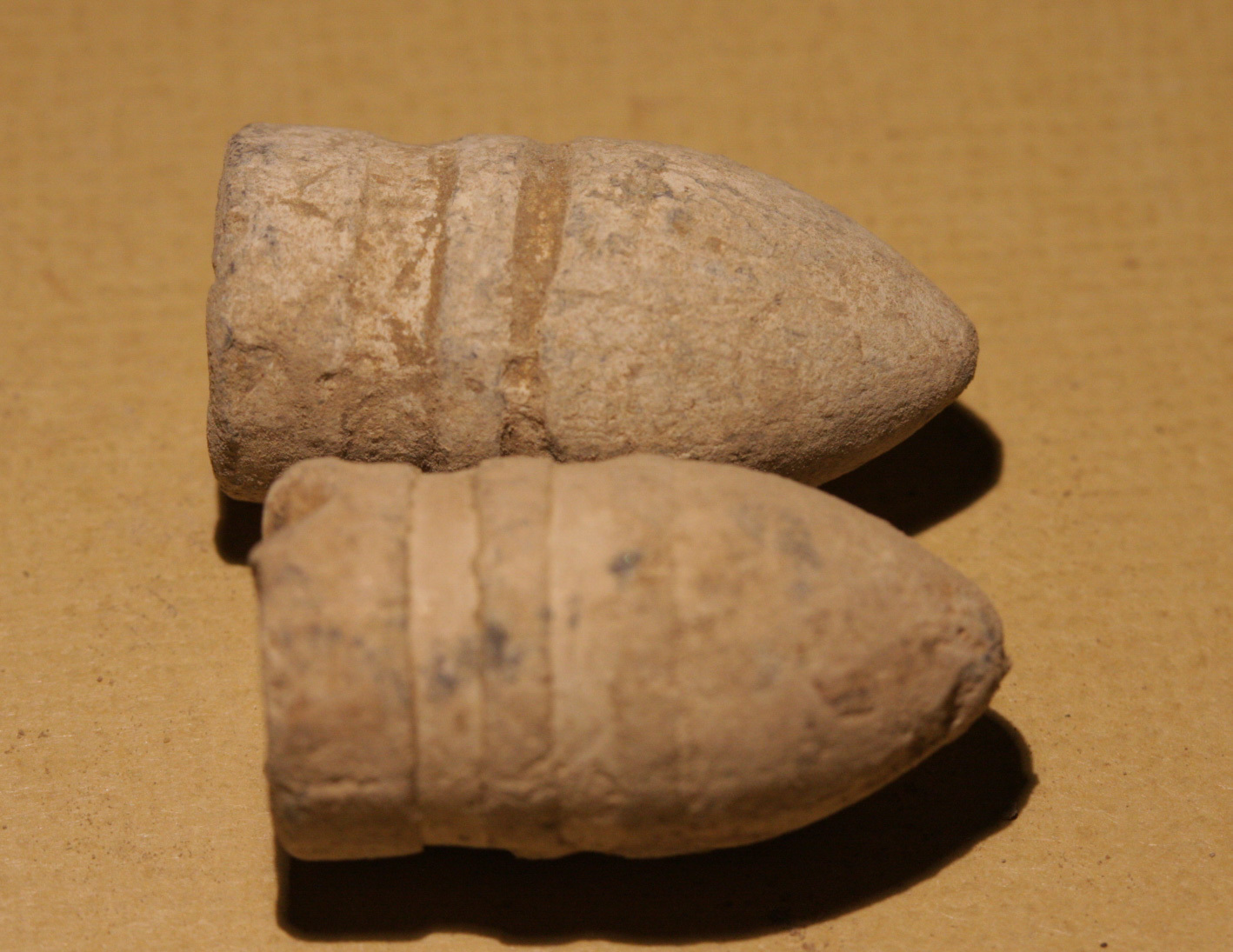 JUST ADDED ON 12/07 - THE BATTLE OF PORT REPUBLIC / JACKSON'S VALLEY CAMPAIGN - 2 Sharps Carbine Bullets WB-PR15