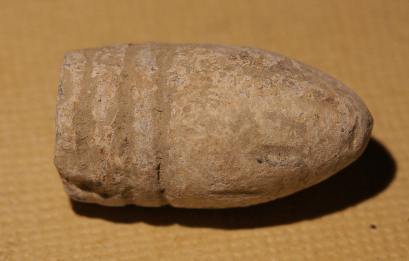 JUST ADDED ON 12/29 - SOUTHWEST OF GETTYSBURG HOSPITAL / PICKETT'S CHARGE / ROSENSTEEL COLLECTION - Fired Bullet GR-SWHR03