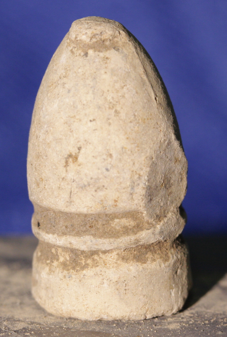 JUST ADDED ON 1/19 - GETTYSBURG - HOLLOW BETWEEN DEVIL'S DEN / LITTLE & BIG ROUND TOPS - ROSENSTEEL FAMILY - .58 Caliber Confederate Gardner Bullet