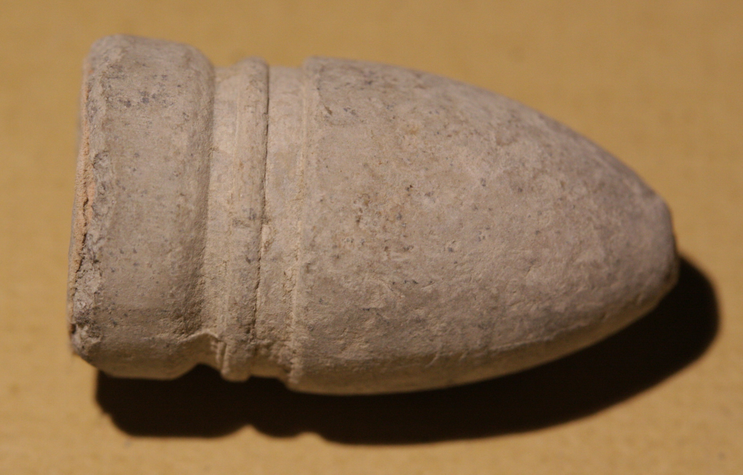 JUST ADDED ON 1/26 - GETTYSBURG / EMMITSBURG ROAD / AREA OF EXTREME RIGHT FLANK OF THE CONFEDERATE ARMY - Confederate .58 Caliber Gardner Bullet GR-ERGA09