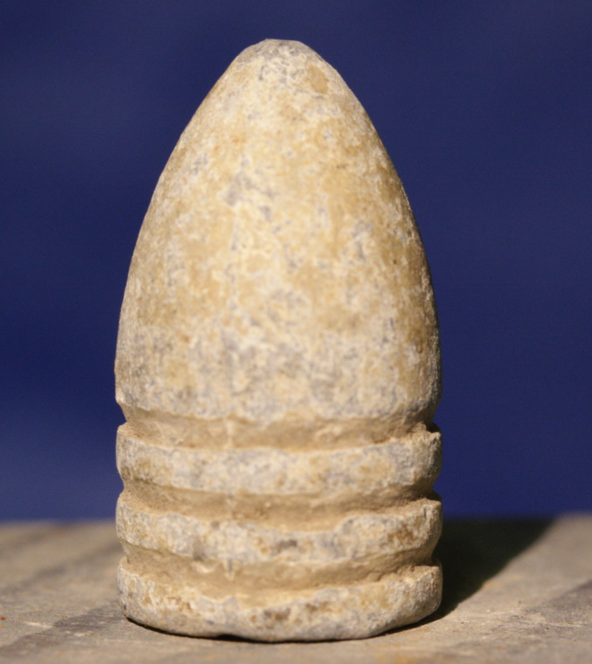 JUST ADDED ON 2/16 - SOUTHWEST OF GETTYSBURG HOSPITAL / PICKETT'S CHARGE / ROSENSTEEL COLLECTION - .58 Caliber Bullet GR-SWHR07