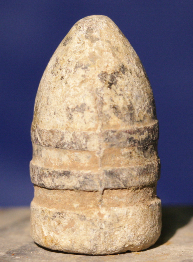 JUST ADDED ON 2/16 - SOUTHWEST OF GETTYSBURG HOSPITAL / PICKETT'S CHARGE / ROSENSTEEL COLLECTION - Sharps Bullet
