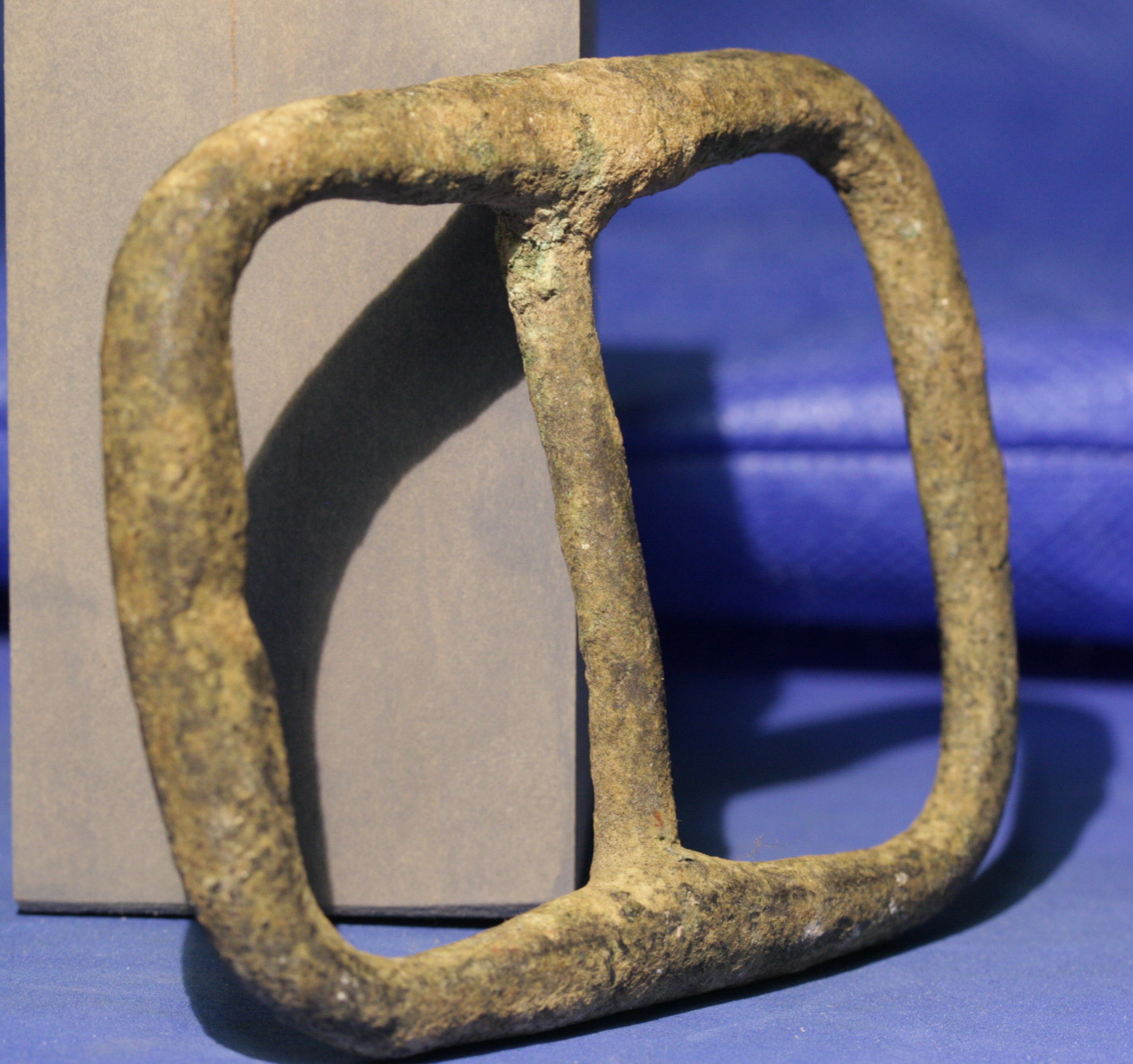 JUST ADDED ON 2/16 - SIEGE OF PETERSBURG - Heavy Brass Buckle - Probably a Confederate Belt Buckle