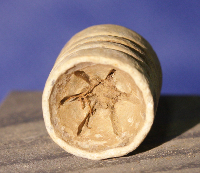 JUST ADDED ON 2/23 - GETTYSBURG - HETH'S DIVISION / HERR'S RIDGE - ROSENSTEEL FAMILY - Dropped Swage Bullet GR-IRHRH25