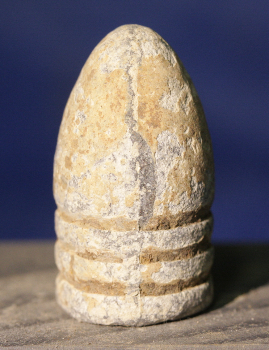 JUST ADDED ON 3/2 - GETTYSBURG - THE JOHN'S FARM / PICKETT'S CHARGE / ROSENSTEEL COLLECTION - .58 Caliber Bullet - found by the Sanders Brothers 1930s-1950s
