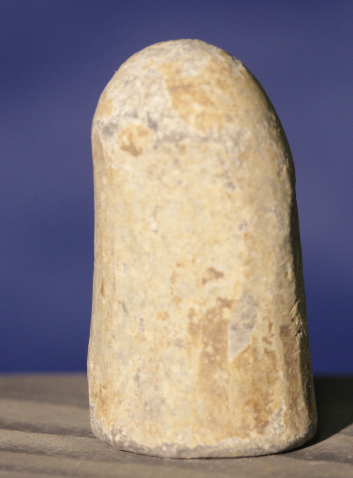 JUST ADDED ON 3/16 - THE BATTLE OF COLD HARBOR - Soldier Carved Plug Cavity (Enfield?) Bullet RGH-CHC01