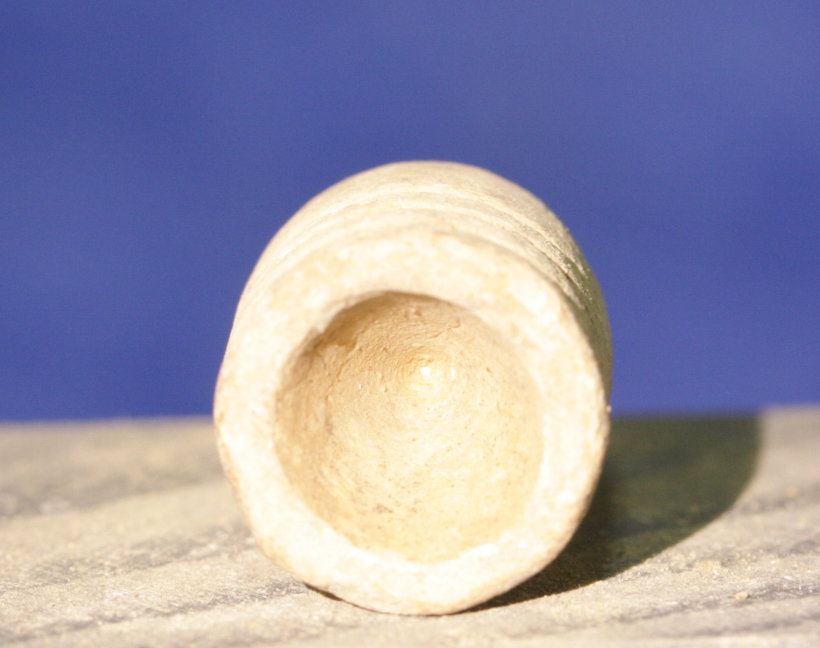 JUST ADDED ON 6/1 - GETTYSBURG - SADDLE BETWEEN LITTLE ROUND TOP & BIG ROUND TOP - ROSENSTEEL FAMILY - .54 Caliber Bullet